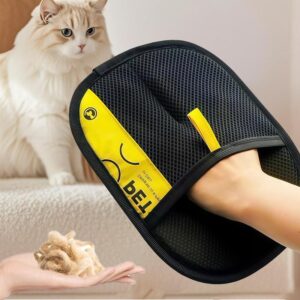 2 in 1 pet hair remover brush self cleaning