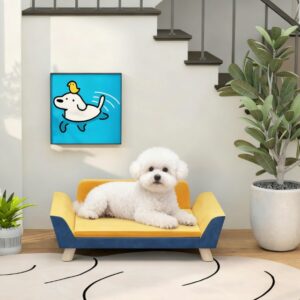 dog sofa bed with washable cover
