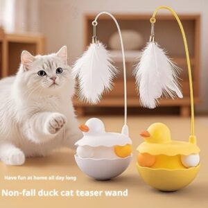 interactive duck cat toy washable